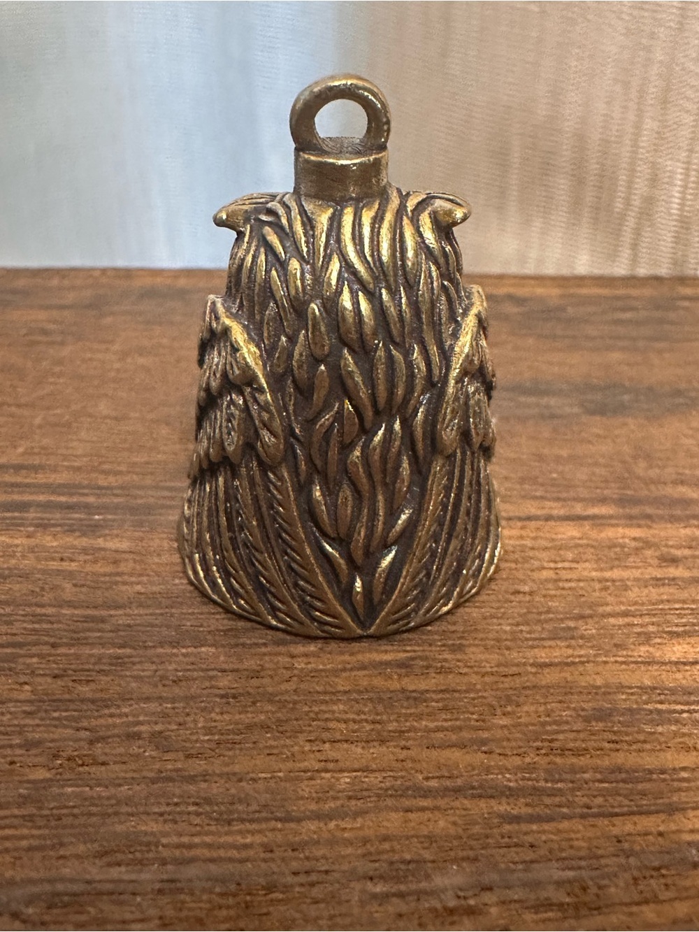 Miniature Brass Owl Charm Bell Collectible Figurine - Picture 8 of 14